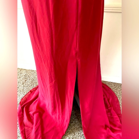 JJsHOUSE CINNAMON ROSE FLOOR-LENGTH SPECIAL OCCASION DRESS PLUS SIZE 14 🌟NWT🌟 - Picture 5 of 16
